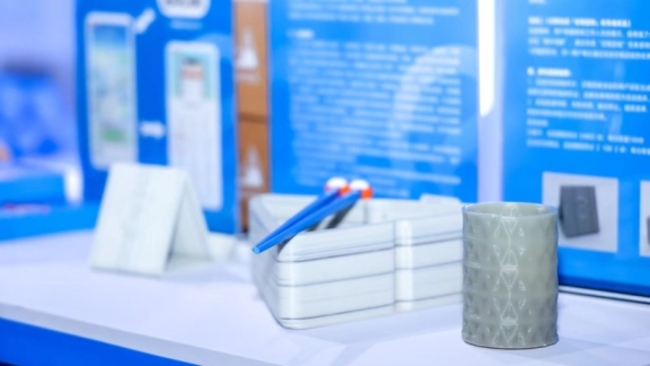 When plastic recycling becomes an art form