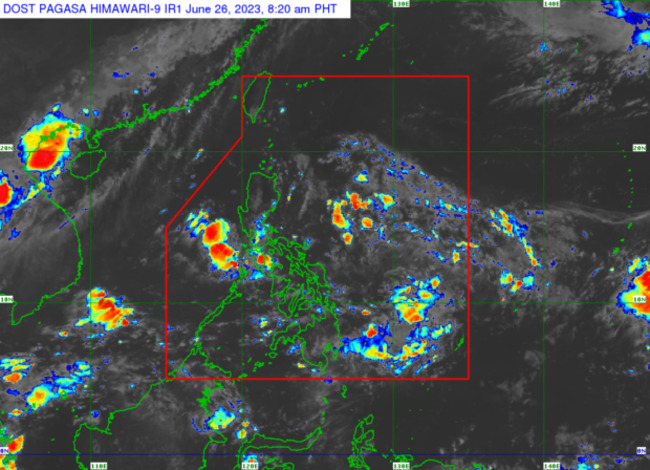 Pagasa: Rainy Monday for Visayas, parts of Luzon due to LPA, ITCZ