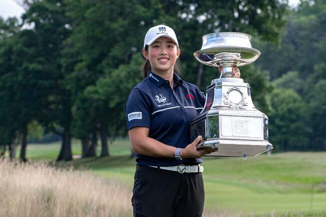 China's Yin Ruoning collects maiden major title at Women's PGA Championship