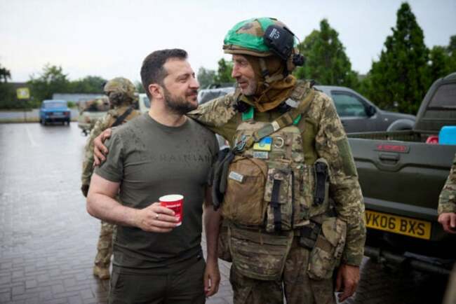 Ukraine's Zelensky praises ‘advances' after visiting front sectors