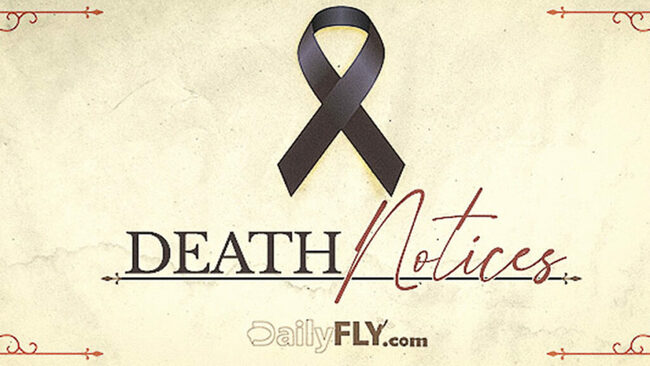 dEath Notices for Tuesday, June 27