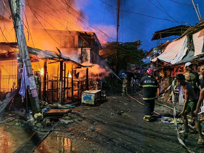 Mandaue fire: 20 houses burned down in village days before fiesta celebration
