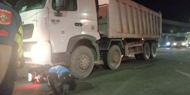 Mandaue accident: 28-year-old motorcycle driver killed by speeding dump truck