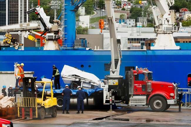 Titan submersible: ‘Presumed human remains' discovered in wreckage