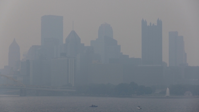 Millions of Americans on alert for unhealthy air quality due to wildfire smoke