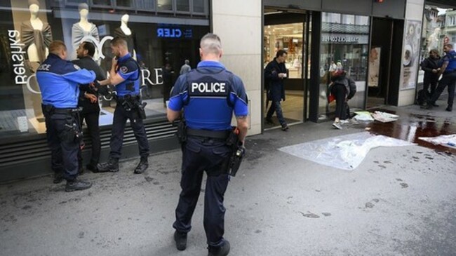 French riots spread to Switzerland