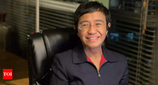 Philippines' Nobel Prize winner Ressa says award for 'all journalists'