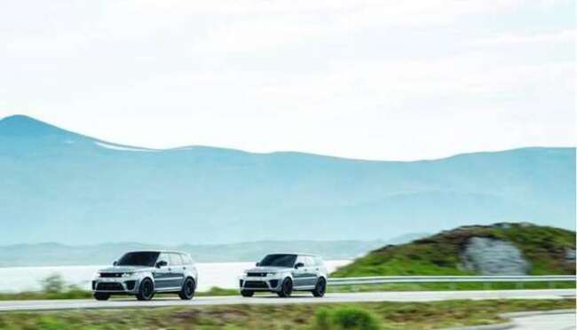 Range Rover Sport SVR goes off-road to pursue James Bond in 'No Time To Die'