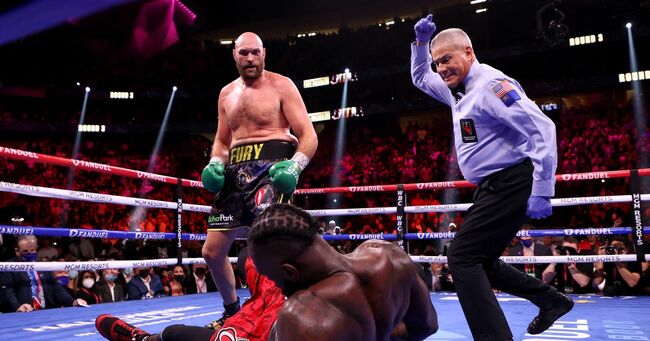 Deontay Wilder taken to hospital after being knocked out by Tyson Fury