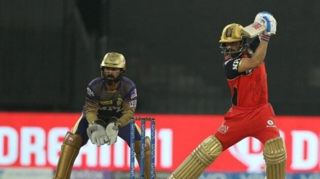 RCB vs KKR, Eliminator Live Score, Today IPL 2021 News: Narine leaves RCB reeling, removes Maxwell, de Villiers and Kohli