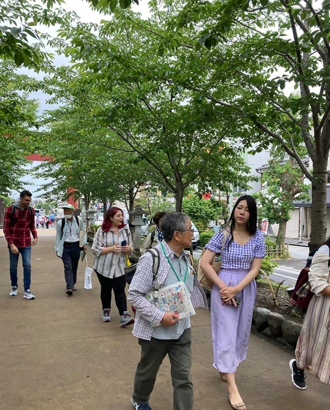First Intensive Japanese Course Students of Academic Year 2023 Immerse in Kamakura's History and Culture