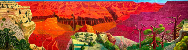 Another painting from our gallery visit