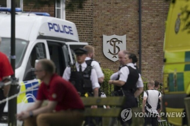 Britain Wimbledon Car Incident