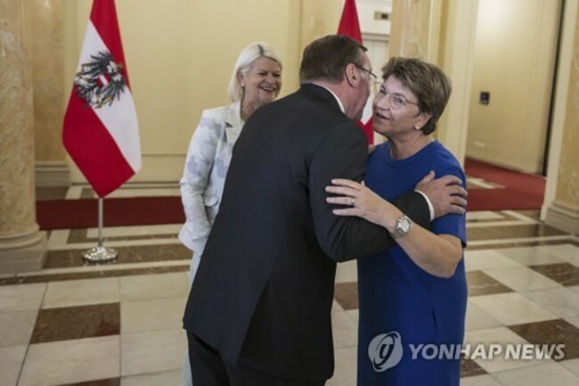 Switzerland Austria Germany Defence Ministers Meeting