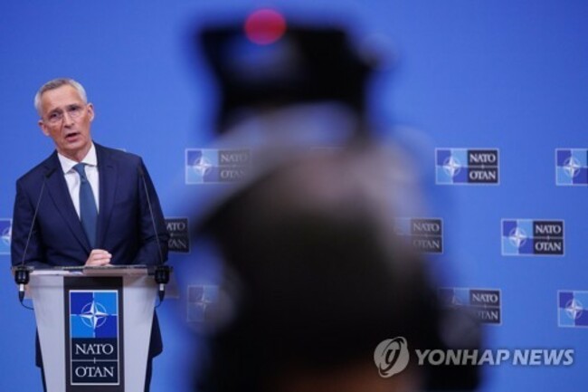 BELGIUM NATO PRE-SUMMIT PRESSER SEC GEN STOLTENBERG