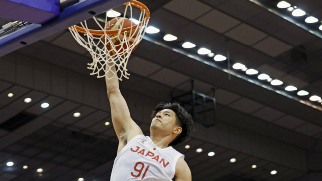 Basketball: Japan eases past Taiwan for 2nd World Cup warm-up win