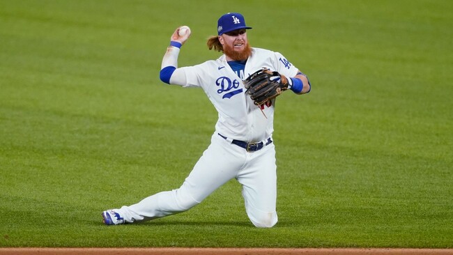 Dodgers’ Justin Turner out for Game 2 of NLCS with neck injury