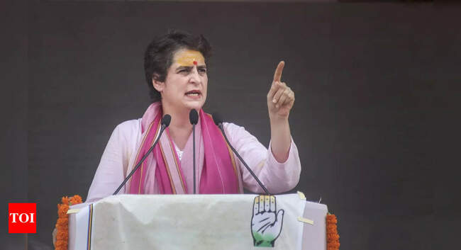 priyanka: Priyanka to be party’s face in Uttar Pradesh polls: Congress