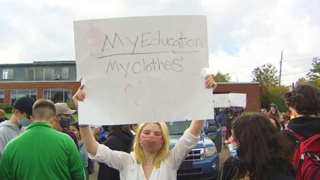 Government challenged to take action after P.E.I. high school student protest