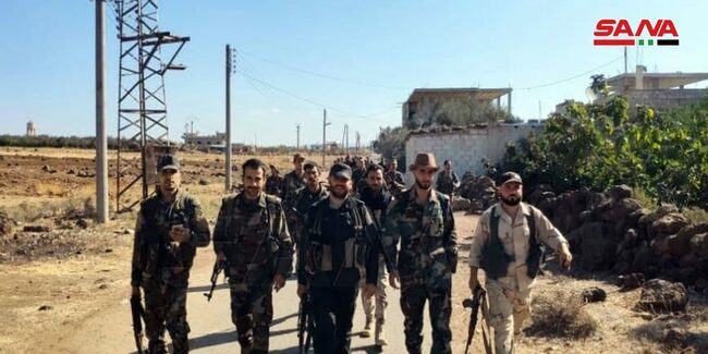 Army units comb two villages in Daraa countryside