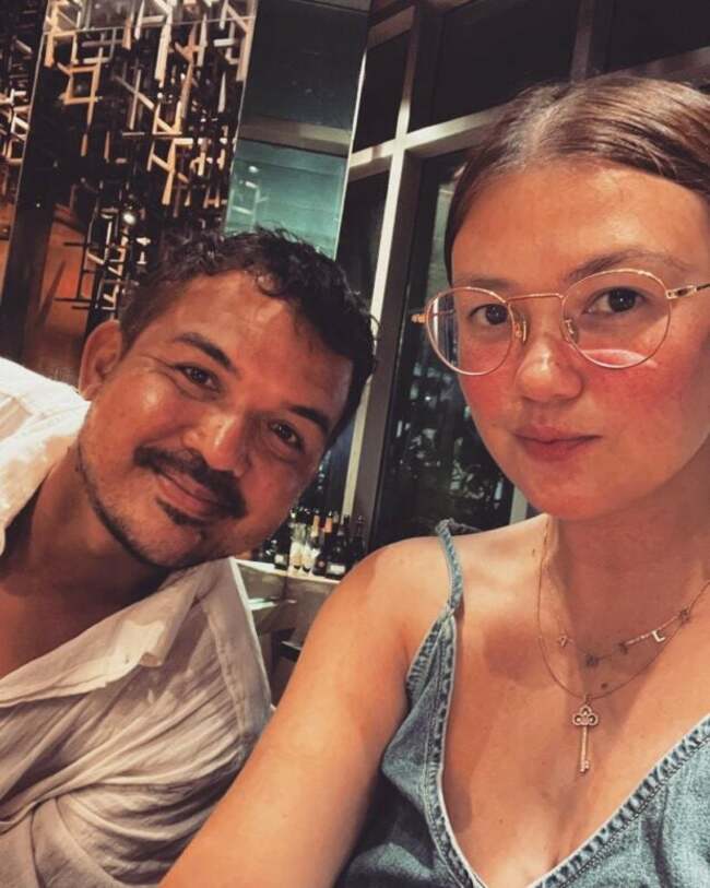 Angelica Panganiban, Gregg Homan mark third year together