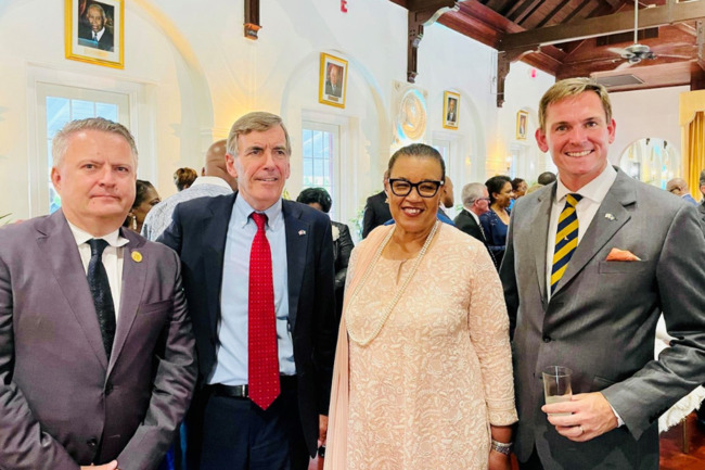 Minister Rutley Visits Bahamas for 50th Independence Anniversary