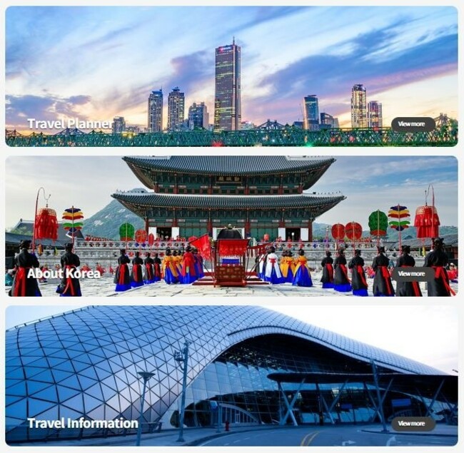 KTO's revamped tourism service platform supports 8 languages