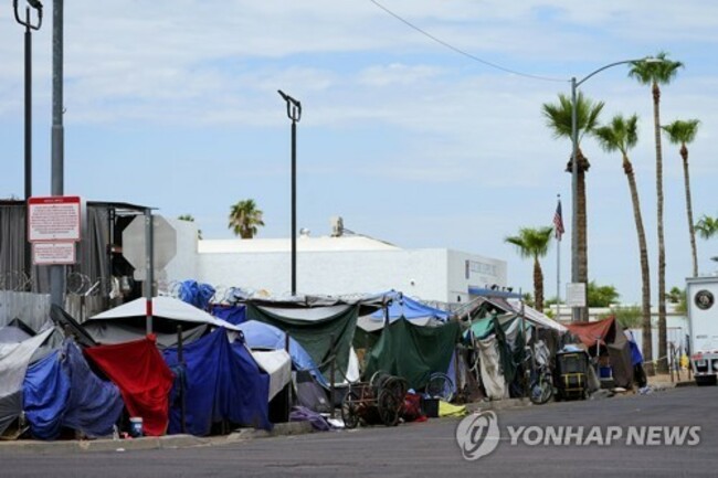 Arizona Homeless Camp