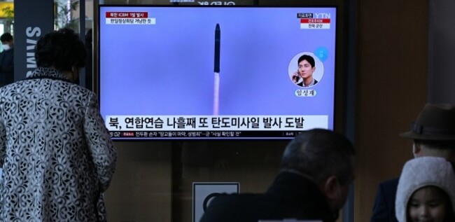 N. Korea fires ICBM ahead of Yoon-Kishida summit at NATO