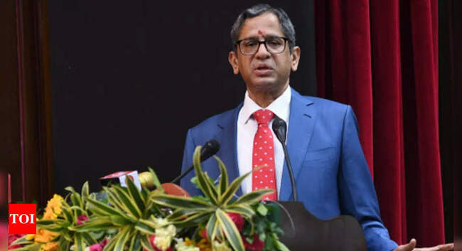 justice: CJI Ramana rues 'ad-hoc, unplanned' improvement and maintenance of judicial infrastructure