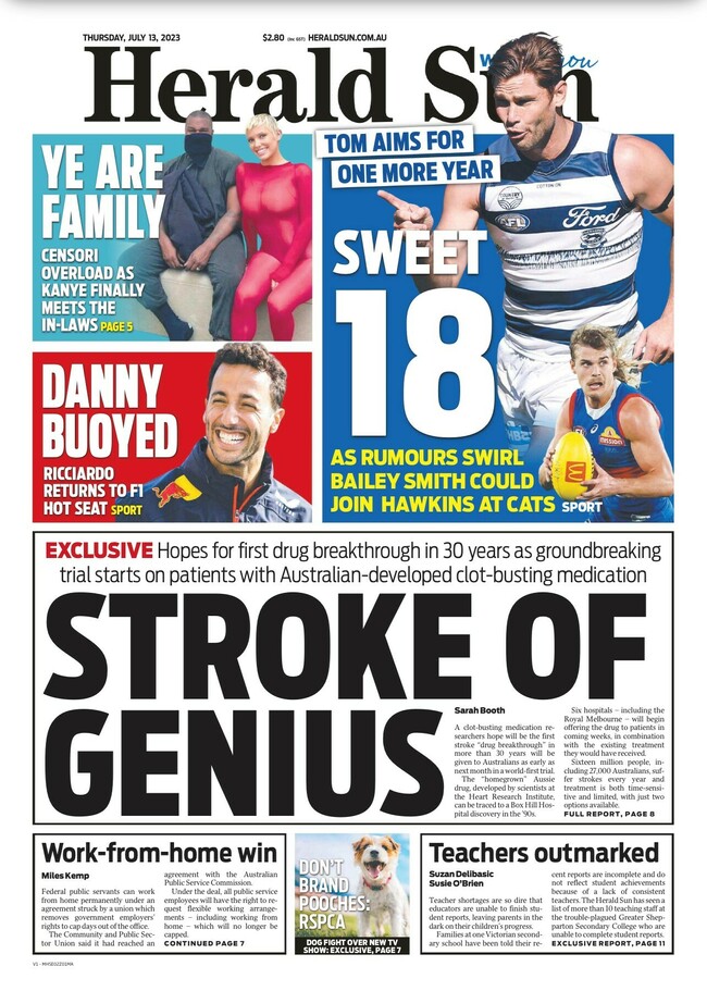 World-First Clinical Trials Commence for New Anti-Clotting Stroke Drug