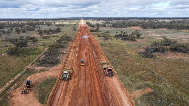 Pooncarie Road $9.2 million all weather access upgrade