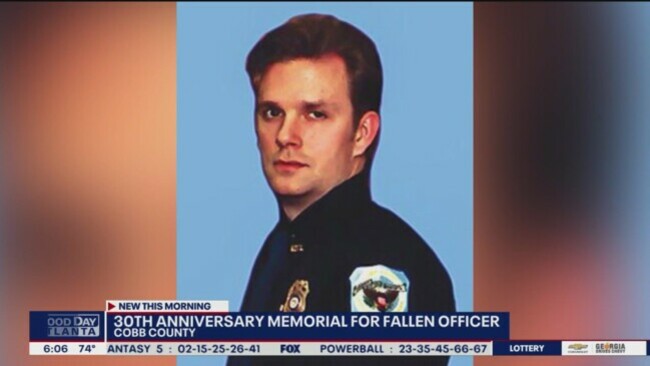 Cobb County remembers fallen officer