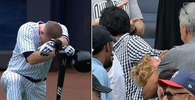 Baseball Player Hits Little Girl With 105 MPH Foul Ball, Game Comes To A Temporary Halt