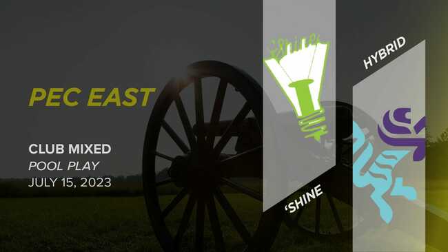 Nashville 'Shine vs. Ann Arbor Hybrid (Mixed Pool Play)