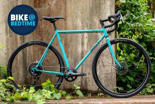 A striking steel steed! Check out the Surly Straggler gravel bike