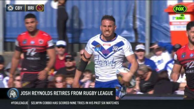 ‘Means the world to me' Reynolds farewell