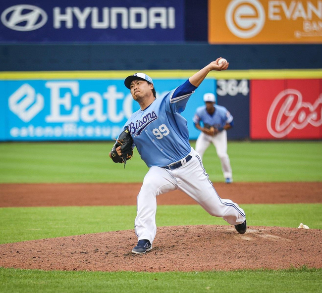 Blue Jays' Ryu Hyun-jin pitches 5 solid innings in minor league rehab start
