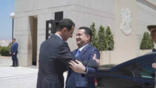 Iraqi PM Sudani and Syria's Assad hold talks in Damascus