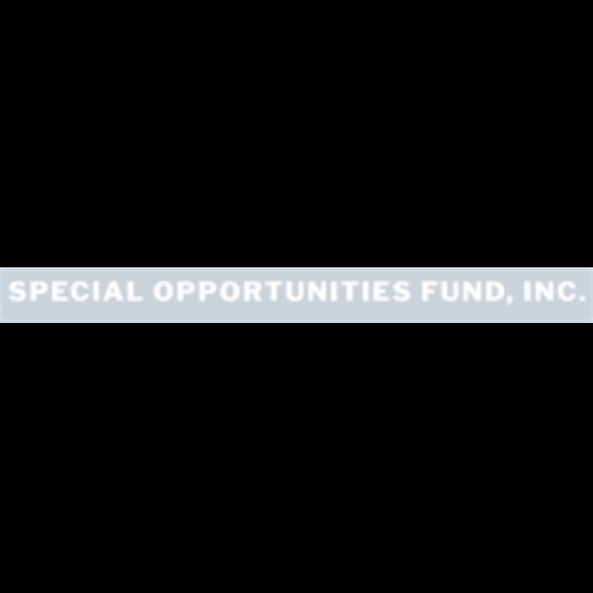 Special Opportunities Fund, Inc. Plans Monthly Dividend of $0.09 (NYSE:SPE)