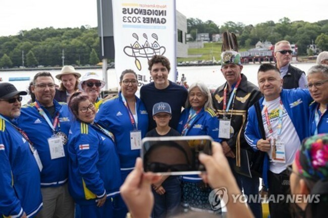 Indigenous Games Trudeau