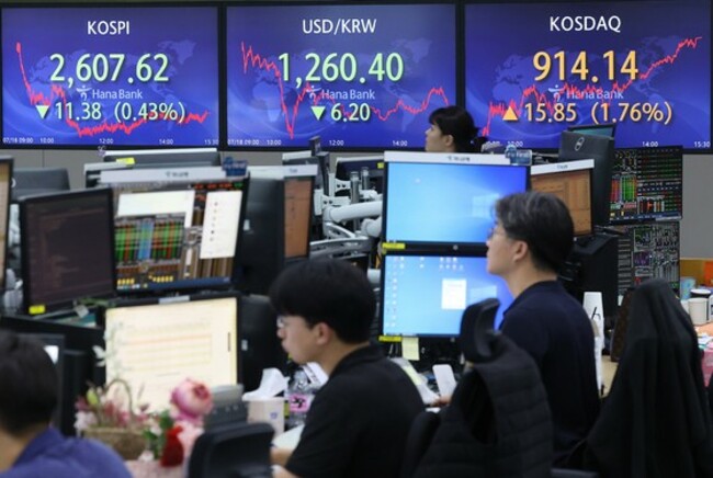 Stocks close lower on institutional and foreign sell-offs