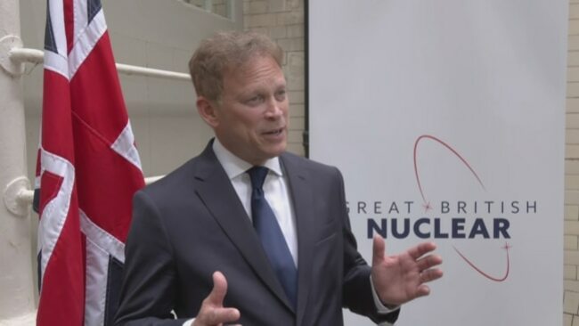 Shapps: Nuclear power stops UK being held ransom by Russia