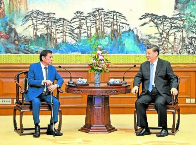 Marcos hopes Duterte, Xi talked about China's actions in WPS