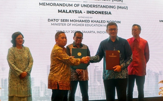 UKM INKS MOU, MOA WITH TWO INDONESIAN VARSITIES, INDUSTRY PARTNER