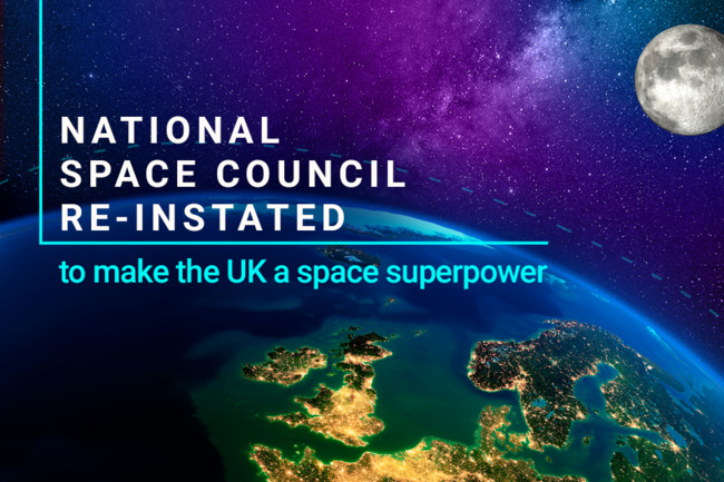 National Space Council reignites UK space ambitions, puts space on Cabinet agenda