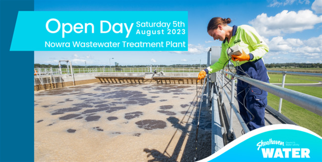 Nowra Wastewater Treatment Plant tour