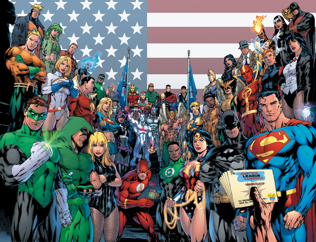 DC seems to imply the announcement of two animated projects