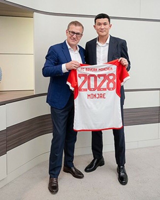 Korean defender Kim Min-jae joins Bayern Munich in Germany