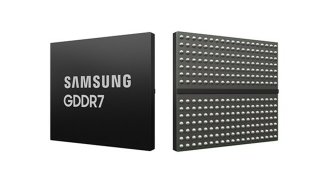 Samsung Electronics develops world's first GDDR7 DRAM for next-gen graphic cards
